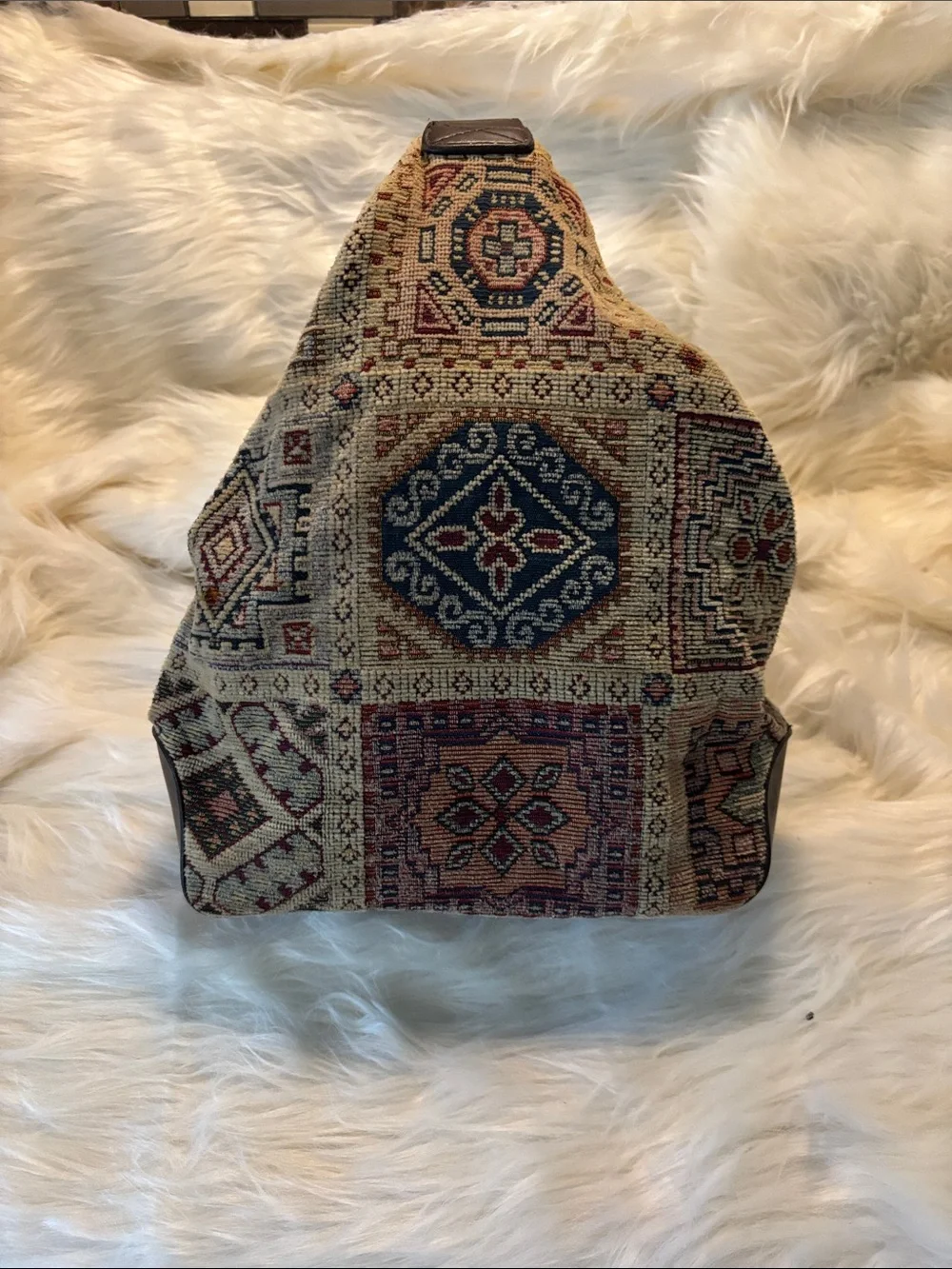 Relic Tapestry-Style sling bag